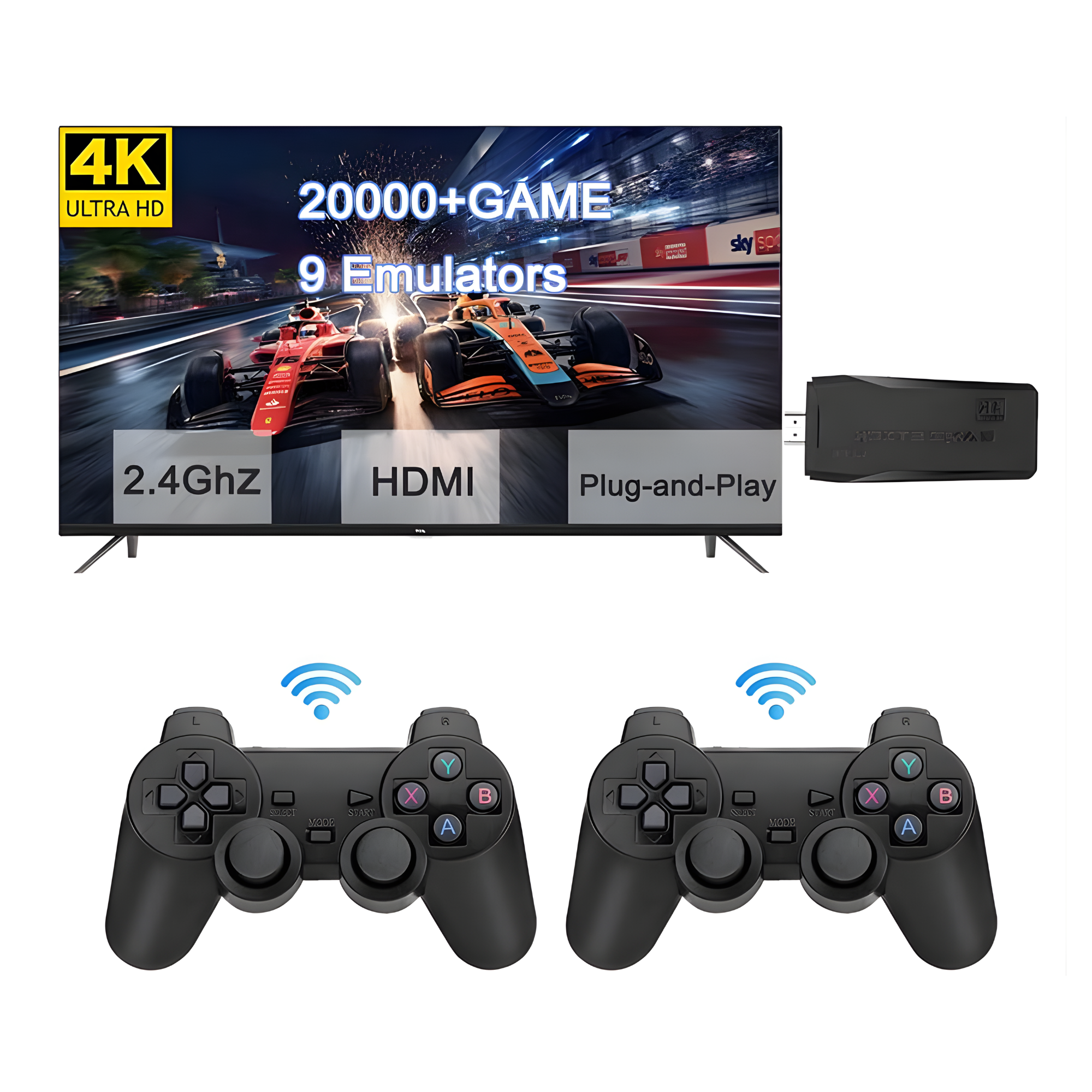 Consola de Videojuegos Portátil – 10,000 Juegos Incluidos