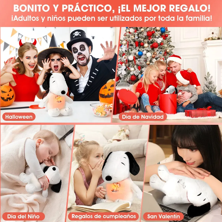 Peluche Snoopy Antistrés – Respiración Calmante